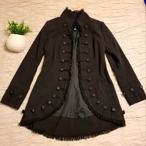 INSIGHT black steampunk blazer